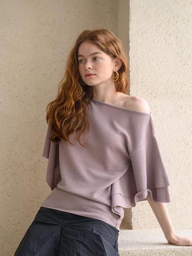 CAHISIENNE] Boat Neck Daily Knit - CAHIERS - Modalova