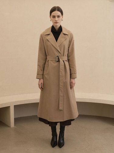 Signature Trench Coat (2color)_YF23C015 - FIVE AVENUE - Modalova