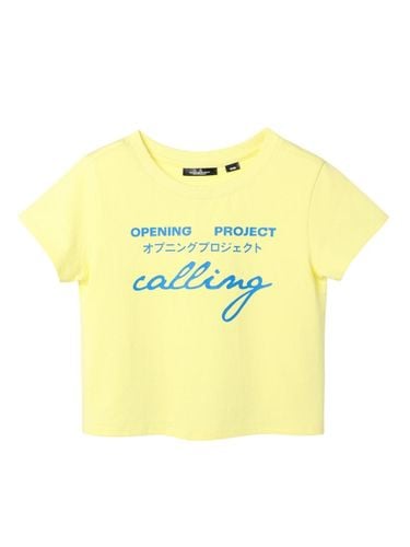 W Cropped Calling Half T Shirt - OPENING PROJECT - Modalova