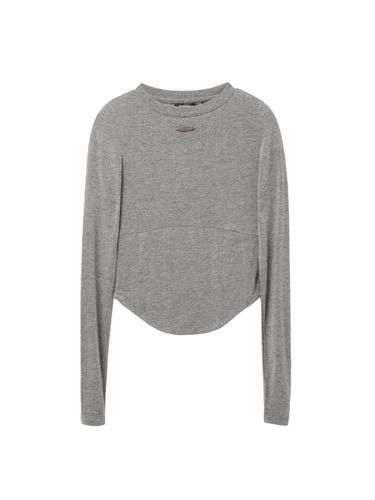 W Corset Slim T Shirt - Grey - OPENING PROJECT - Modalova