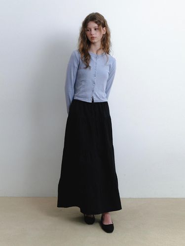 Long tiered skirt - black - KINDABABY - Modalova