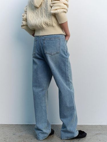 Serene Denim Pants (Blue) - PPB - Modalova