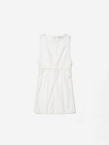 Flower Layered Dress (White) - PPB - Modalova