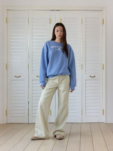 Coastal village sweatshirt_light blue - cttn - Modalova