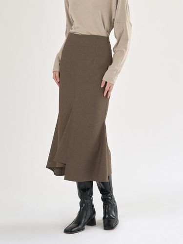 Mermaid Slit Skirt Winter Version - MOMET - Modalova