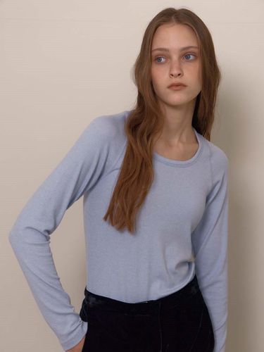 RTRC unique Uneck tee - baby blue - KILHOUETTE - Modalova