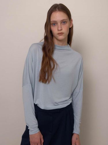 RTRC sheer highneck tee - baby blue - KILHOUETTE - Modalova