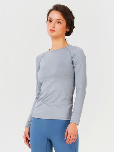 Basic Long Sleeve T-shirt_Sky Gray - REINAMORA - Modalova