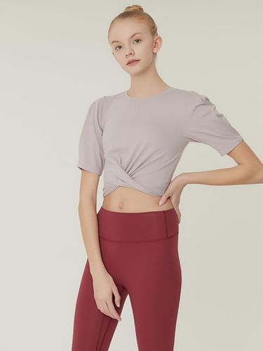 Reblissy Puff Sleeve Top_Violet Ice - REINAMORA - Modalova