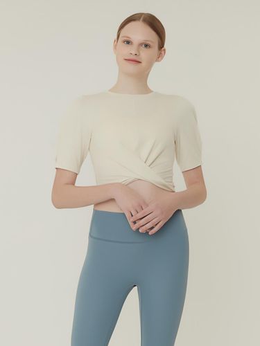 Reblissy Puff Sleeve Top_Light Beige - REINAMORA - Modalova