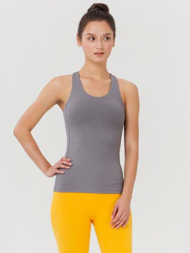 Stretch Tank Top Gray - REINAMORA - Modalova