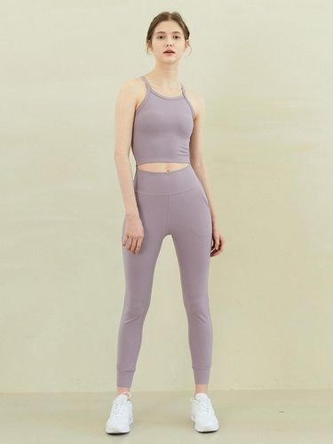 Sweet span jogger leggings _Lavender Frost - REINAMORA - Modalova