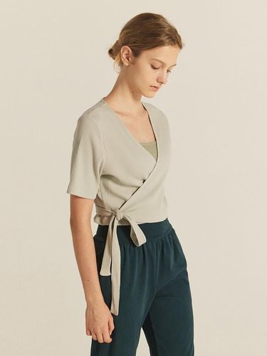 Mildnis Cropped Short Sleeve Cardigan - REINAMORA - Modalova