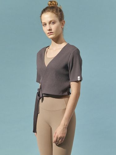 Mildness cropped short sleeve cardigan - REINAMORA - Modalova