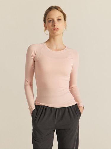 Training Slim Fit Long Sleeve T-shirt_Salsa Rosa - REINAMORA - Modalova