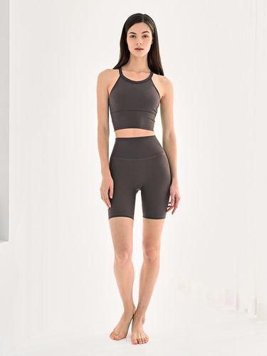 Air Fresh Biker Shorts Light Fit _Charcoal - REINAMORA - Modalova