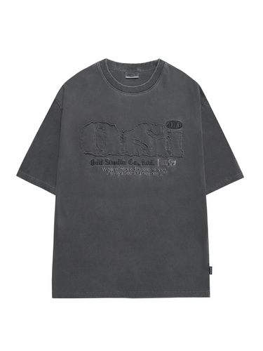 ODSD Pigment Damage T-shirt - LIGHT CHARCOAL - ODD STUDIO - Modalova