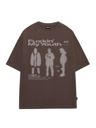 MyUs Graphic Oversized Fit T-shirt - BROWN - ODD STUDIO - Modalova