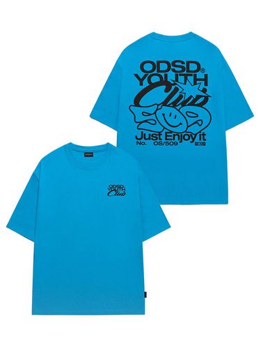 Youth Club 509 Oversized Fit T-Shirt - AQUA BLUE - ODD STUDIO - Modalova