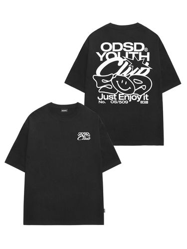 Youth Club 509 Oversized Fit T-Shirt - BLACK - ODD STUDIO - Modalova