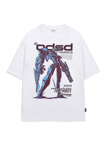 ODSD Mechanical Graphic Oversized Fit T-shirt - ODD STUDIO - Modalova