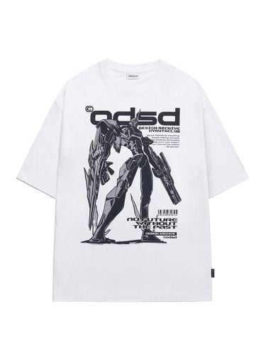 ODSD Mechanical Graphic Oversized Fit T-shirt - ODD STUDIO - Modalova