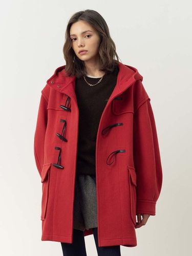 Skive Duffel Half Coat (Red) - AND YOU - Modalova