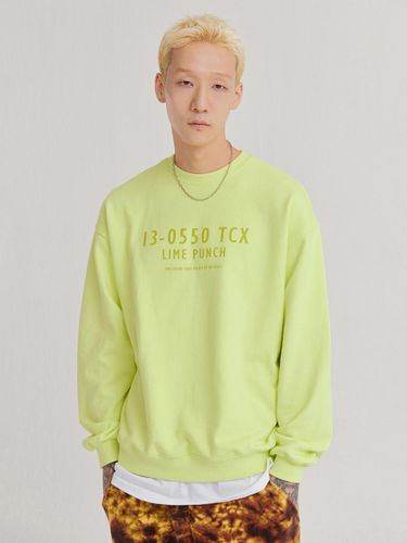 GREEN Color Code Sweatshirt - Man - NU PARCC - Modalova