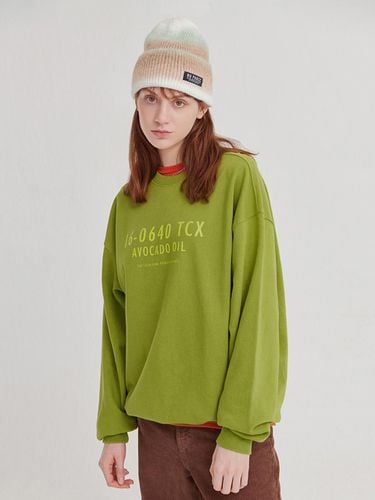 Avocado Color Code Sweatshirt - Woman - NU PARCC - Modalova