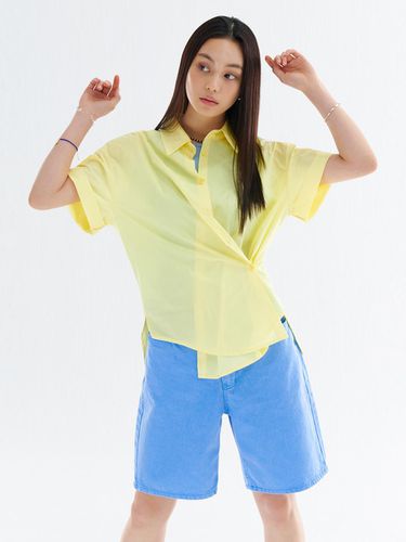 A side button cotton shirt - NU PARCC - Modalova