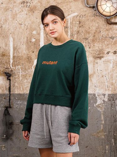 DOUBLE CROP CREW NECK PULLOVER () - MUTZ - Modalova