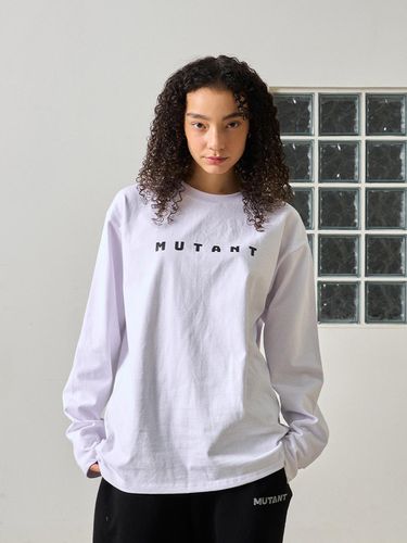 BASIC LONG SLEEVE TEE (WHITE) - MUTZ - Modalova