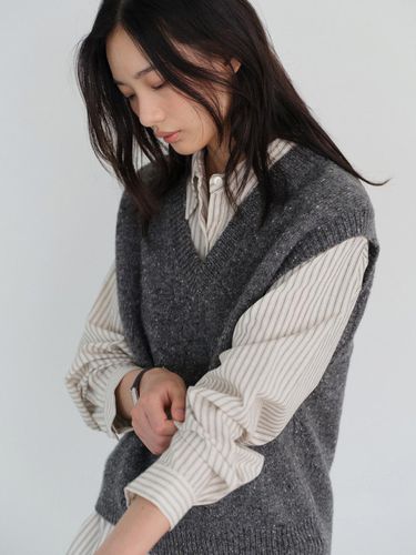 Crunch knit vest - URAGO - Modalova