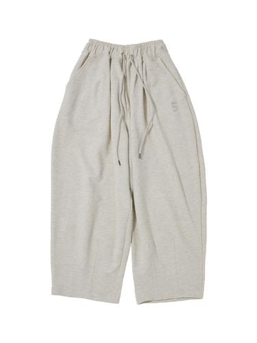 PIN KNIT BALLOON PANTS (Oatmeal) - A NOTHING - Modalova