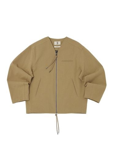 EARTH COTTON Y ZIP UP JACKET (Beige) - A NOTHING - Modalova