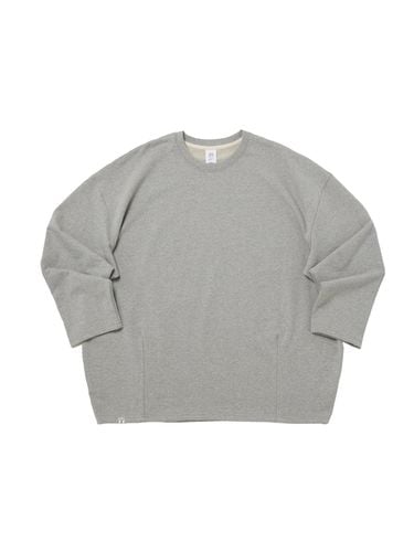 HEAVY TERRY BALLOON SWEAT BOX TEE (Gray) - A NOTHING - Modalova