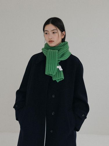 Cashmere Blended muffler (Green) - peces - Modalova