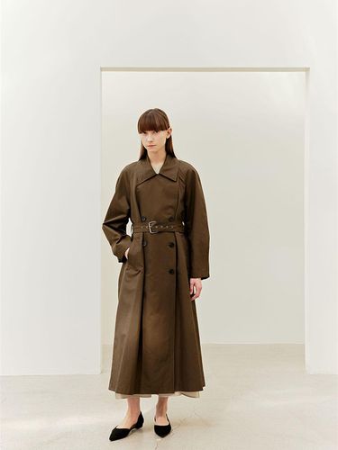 Raglan trench coat (khaki) - octobersecond - Modalova