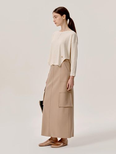 Nephthys Cargo Skirt_Ash Beige - J.Chung - Modalova