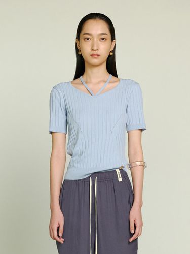 Savory: Savory Knit Top Sky Blue - J.Chung - Modalova