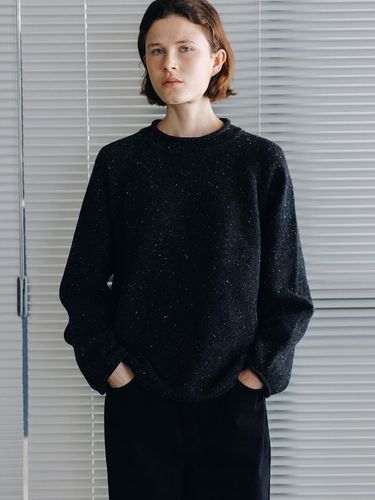 Nep wool sweater (Charcoal) - peces - Modalova