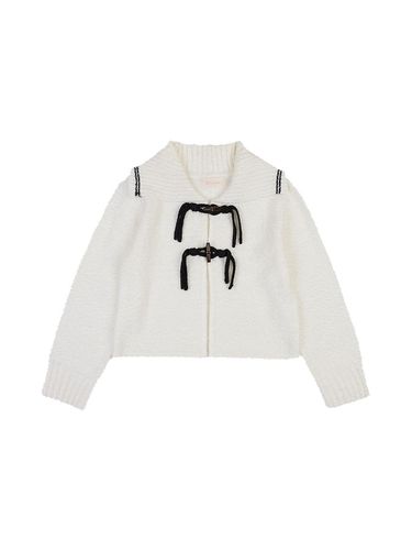 Bookle Sailor Duffel Cardigan [] - DELICCENT - Modalova