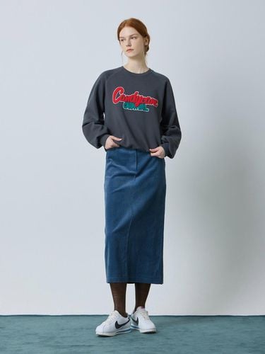 Belted Corduroy Long Skirt BL_C244MSD037 - CC collect - Modalova