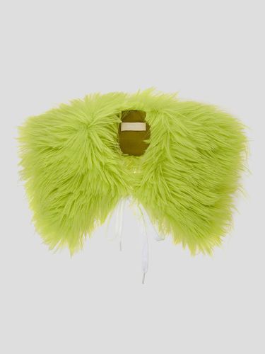 MU fur collar muffler [green] - molliolli - Modalova