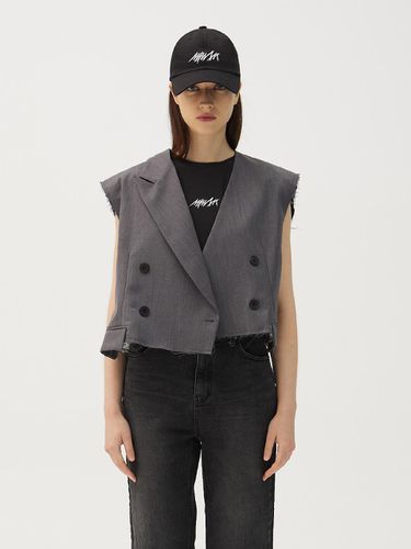 Origami signature cropped vest - MMAM - Modalova