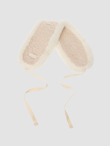 Fur earmuffs [beige] - molliolli - Modalova