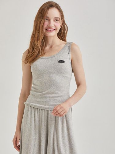 Paul & Anna Angel Ribbed Sleeveless_Gray - PAUL&ANNA - Modalova