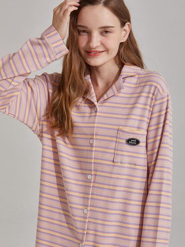 Paul & Anna Juju Stripe Long Sleeve Pajama Set - PAUL&ANNA - Modalova