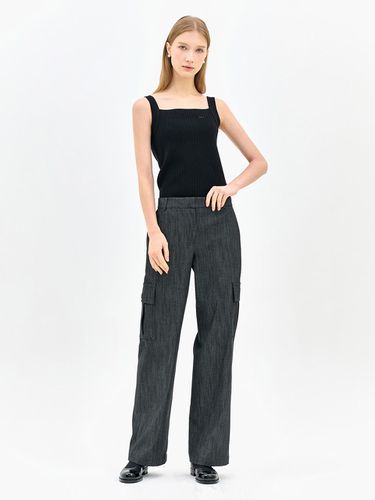 Basic Straight Fit Cargo Pants EMN8WPT070 (2 COLOR - E.B.M (Edition by Michaa) - Modalova