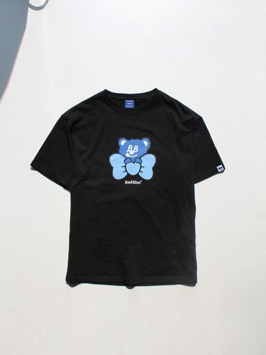 Ribbon BadBear Tee Black - BadBlue - Modalova